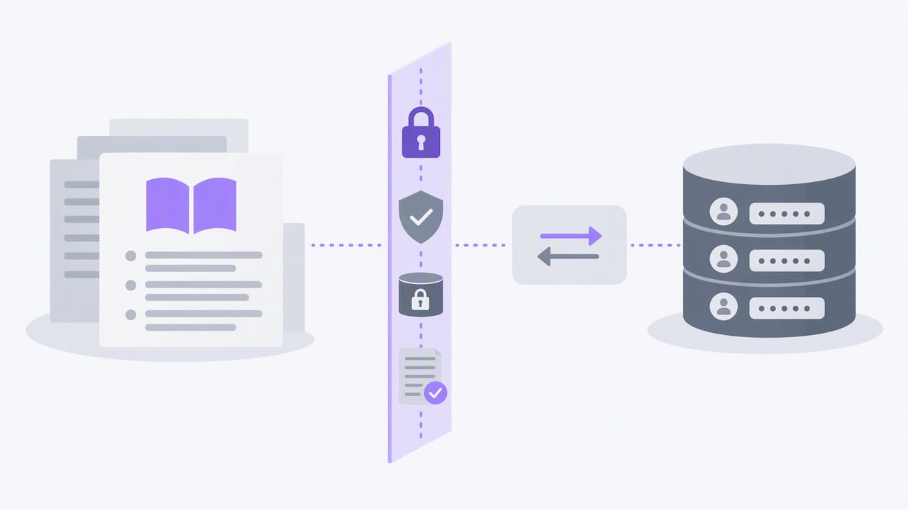 Static and transactional voice data separation
